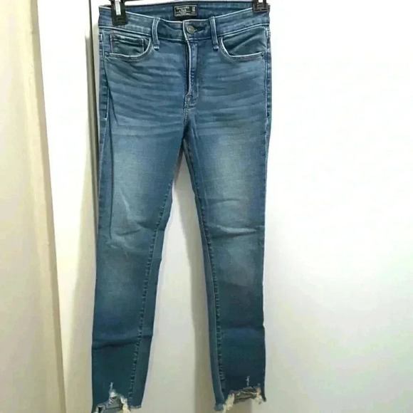 Abercrombie & Fitch Mid Rise Super skinny Ankle - Picture 1 of 3